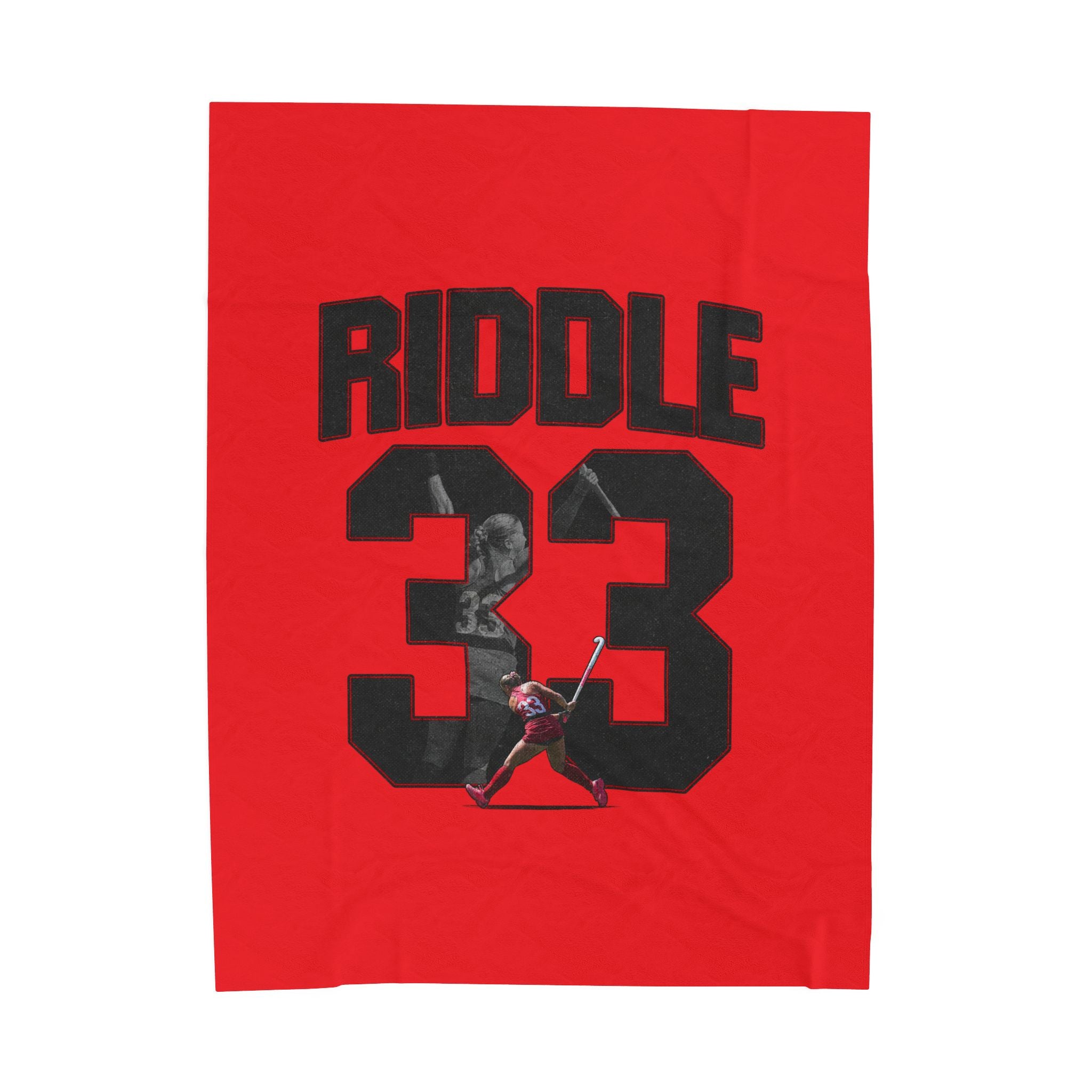 Hannah Riddle Velveteen Plush Blanket