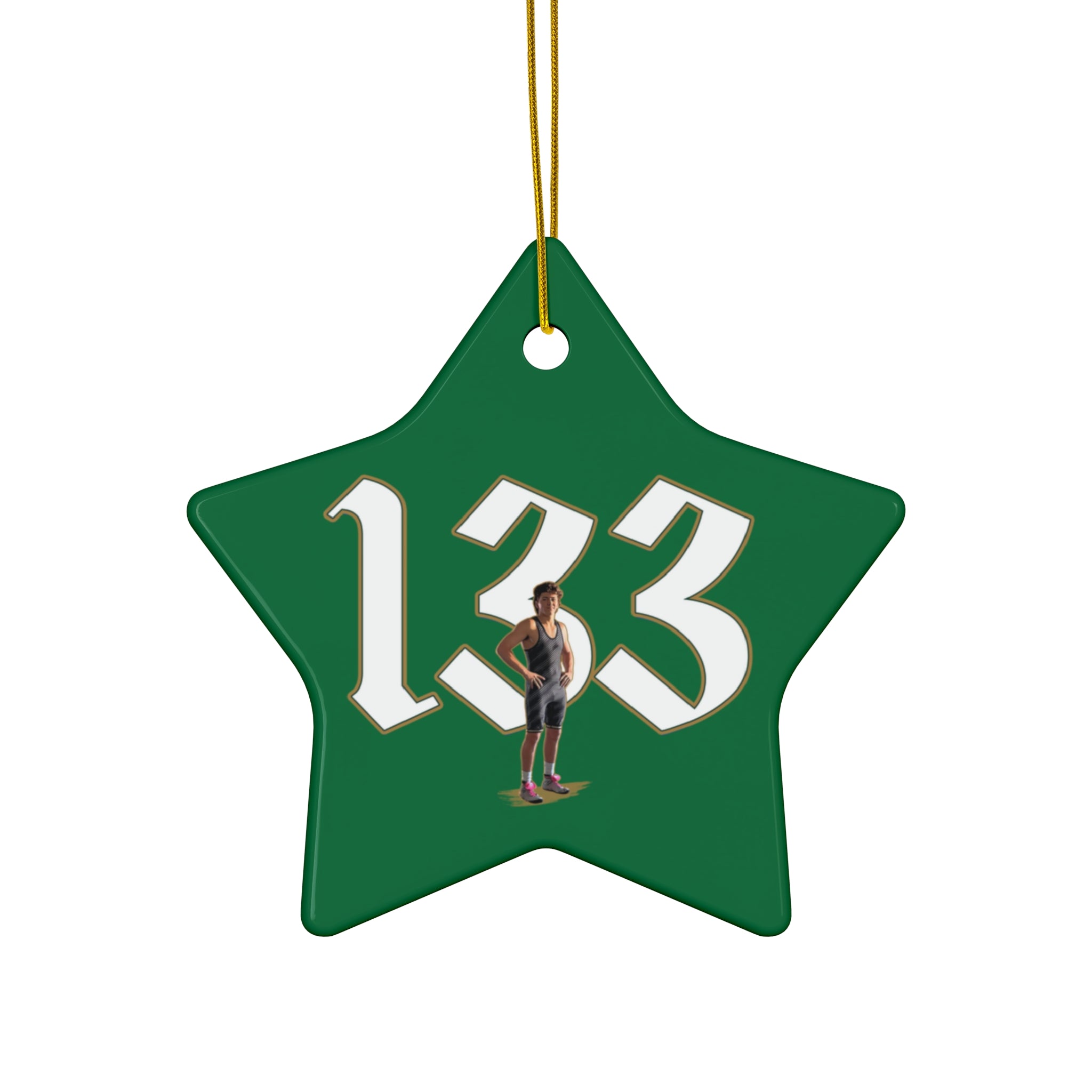 Zach Samano Ceramic Ornament