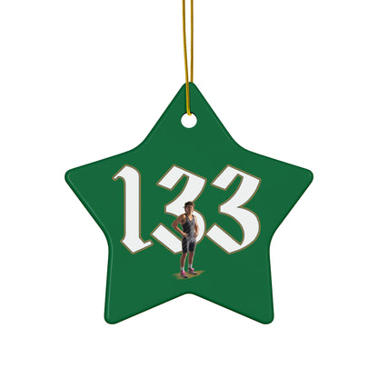 Zach Samano Ceramic Ornament