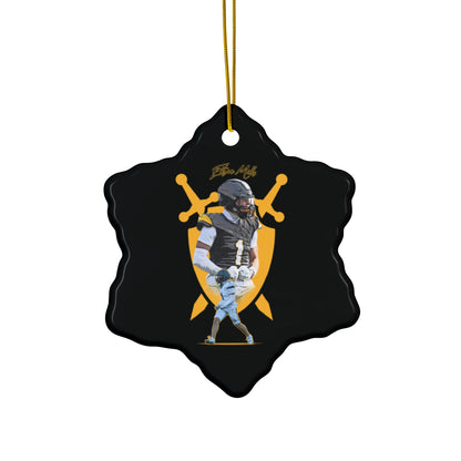 Ethan Mills Ceramic Ornament