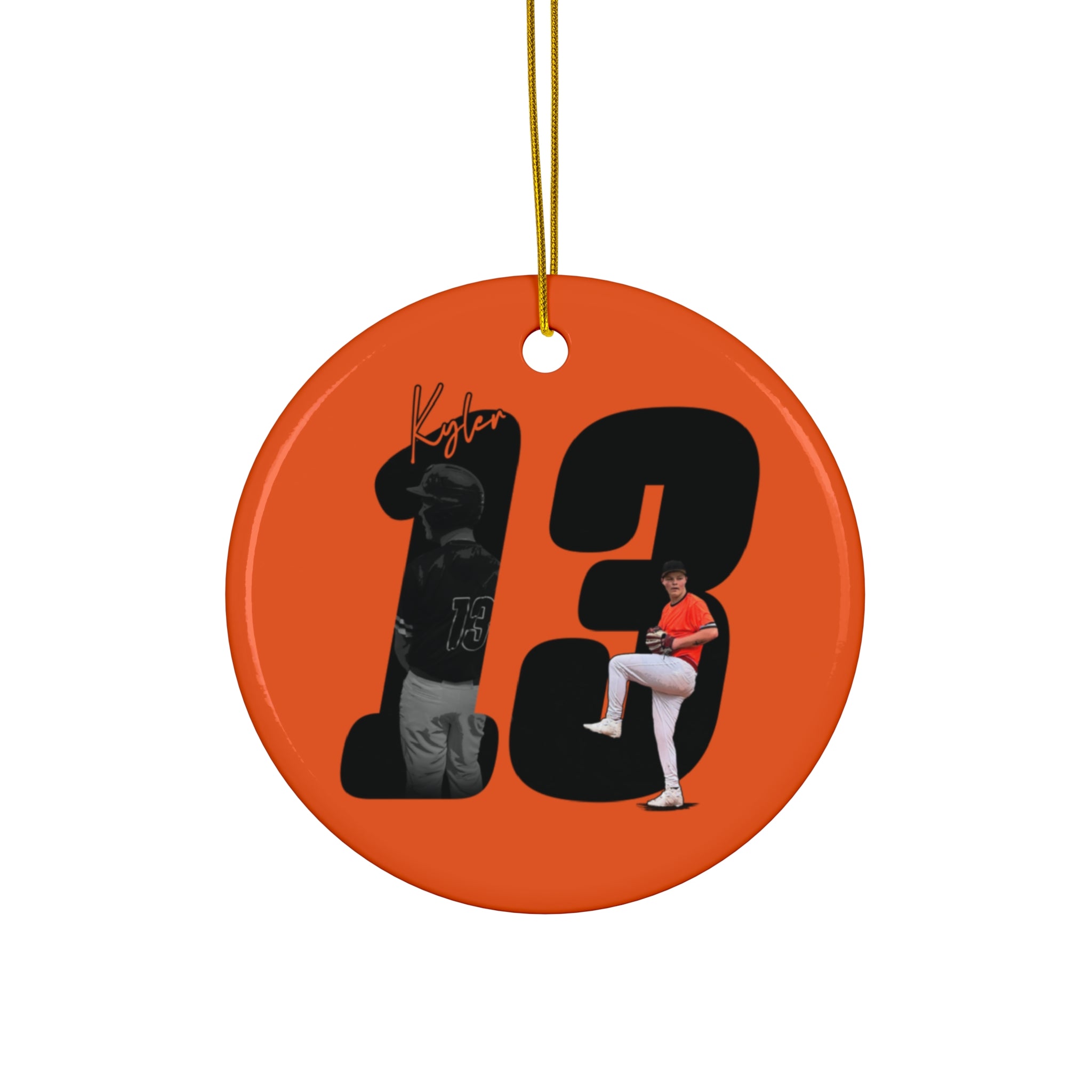 Kyler Jones Ceramic Ornament