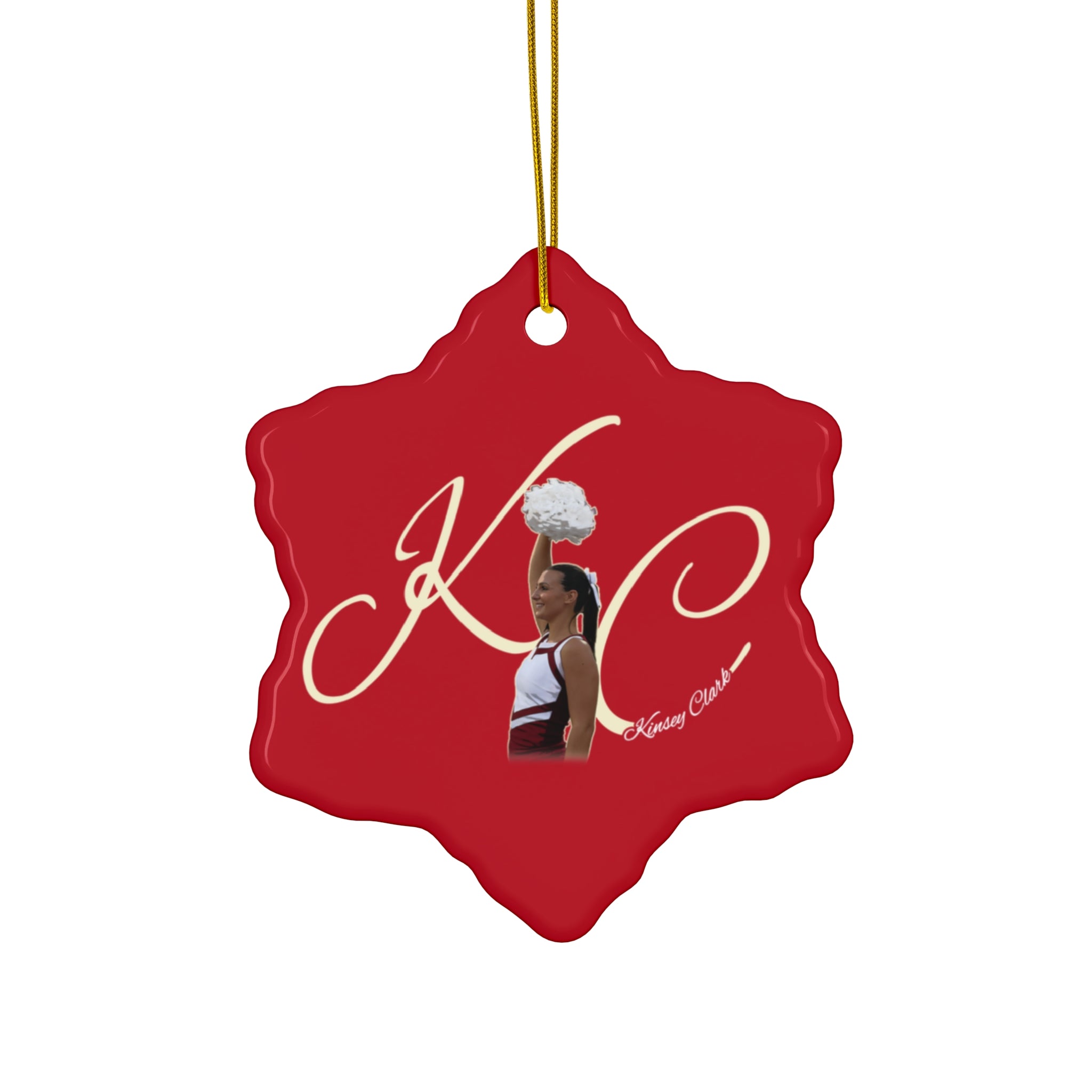 Kinsey Clark Ceramic Ornament