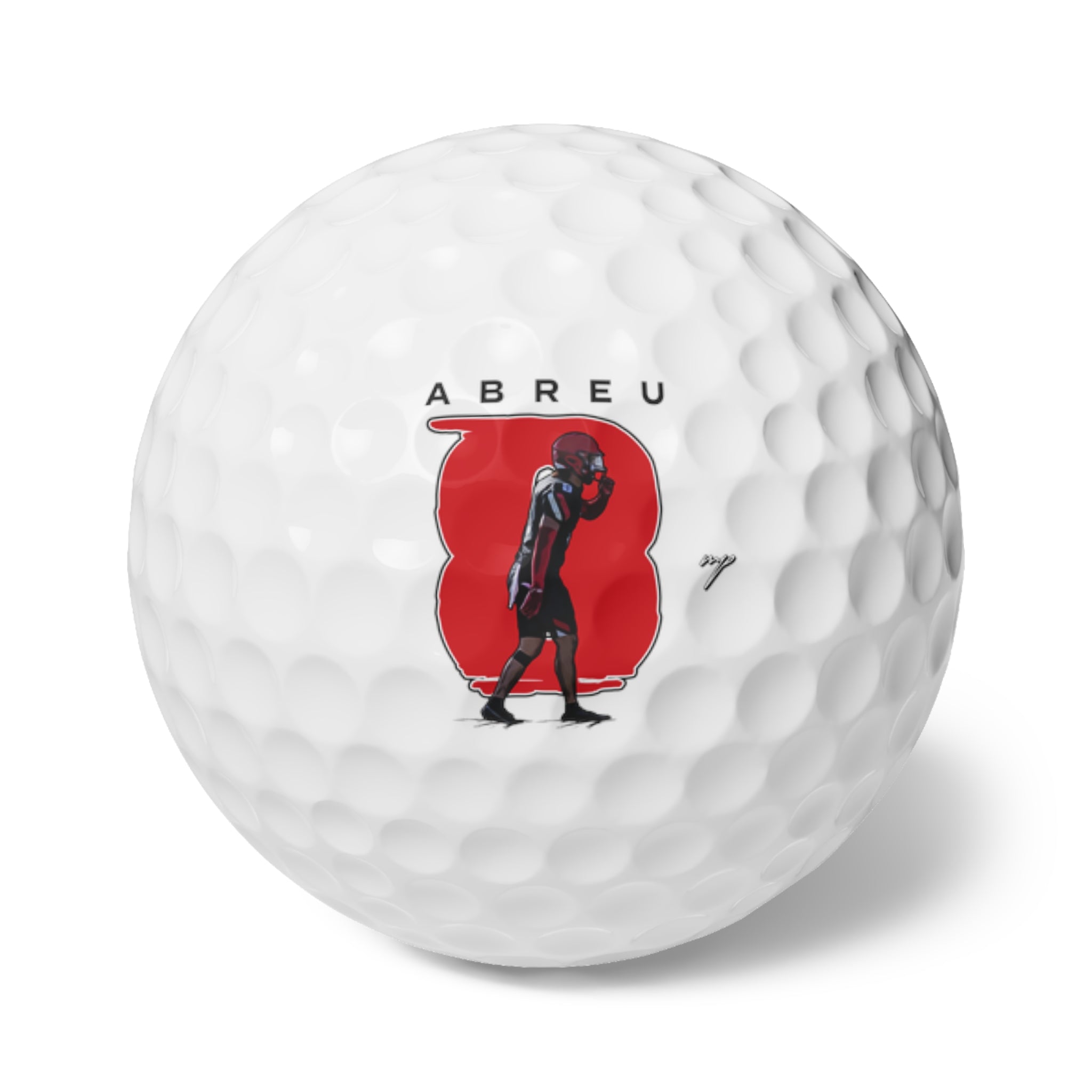 Koen Abreu Golf Balls, 6pc