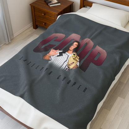 KateLynn Cooper Velveteen Plush Blanket