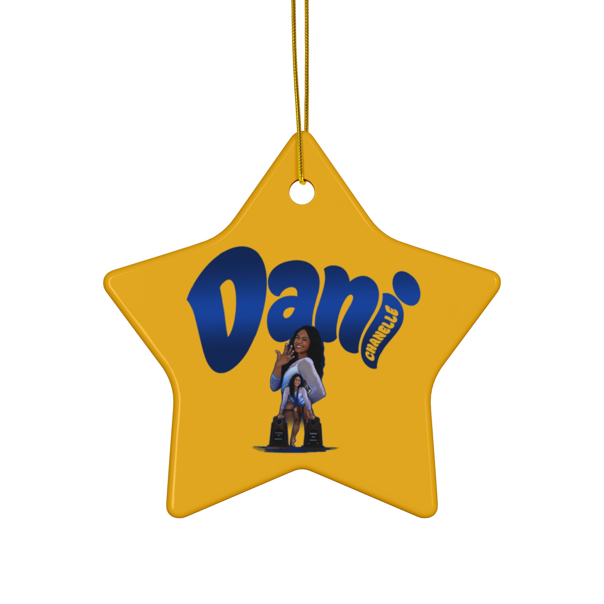 Dani Chanelle Fuertez Ceramic Ornament