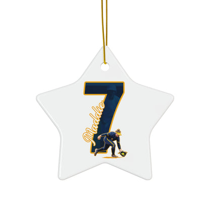 Maddie Erickson Ceramic Ornament