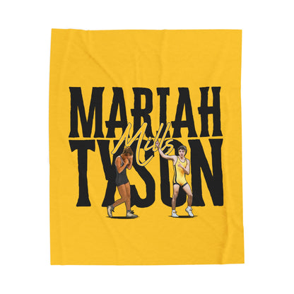 Mills Siblings Velveteen Plush Blanket