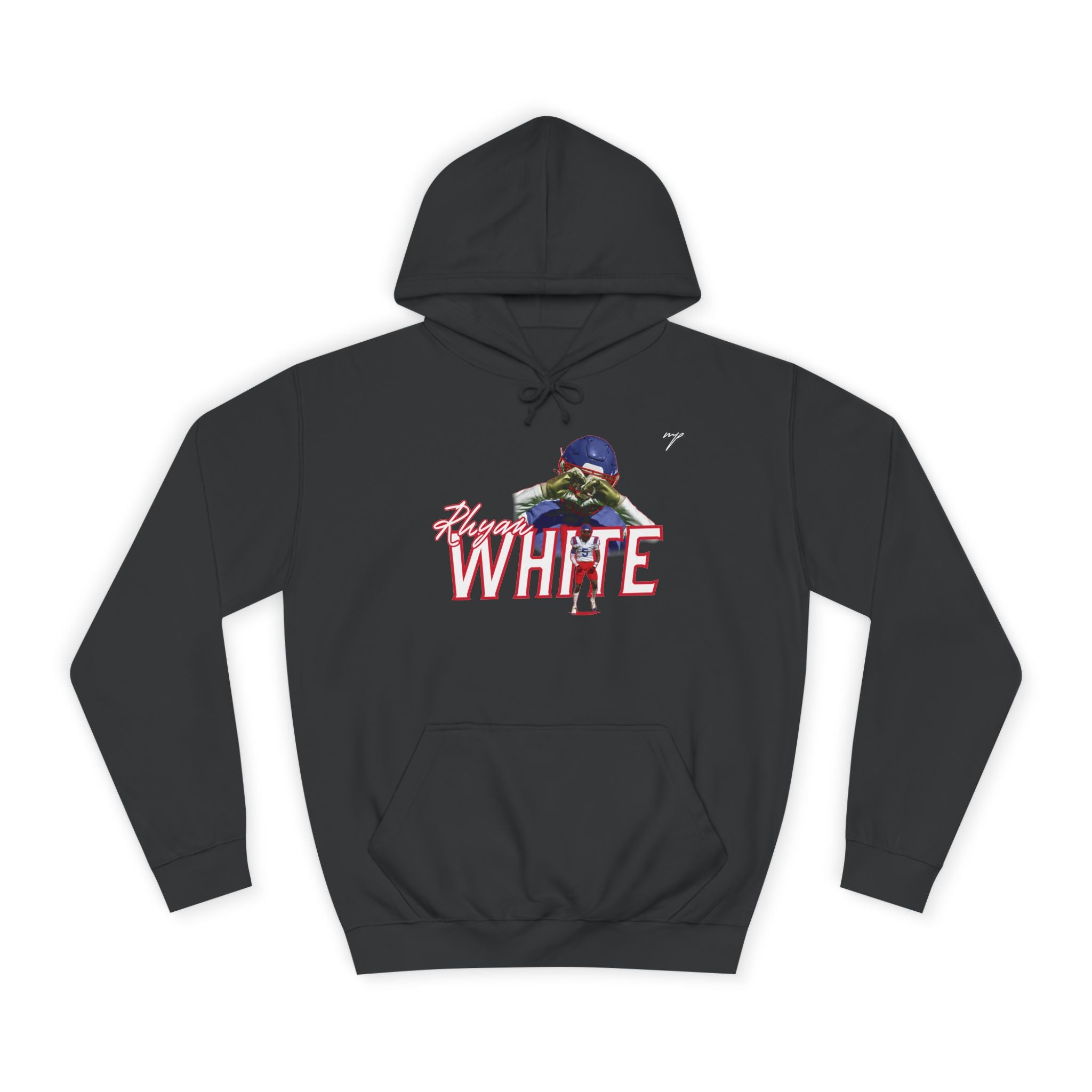 Rhyan White Hoodie