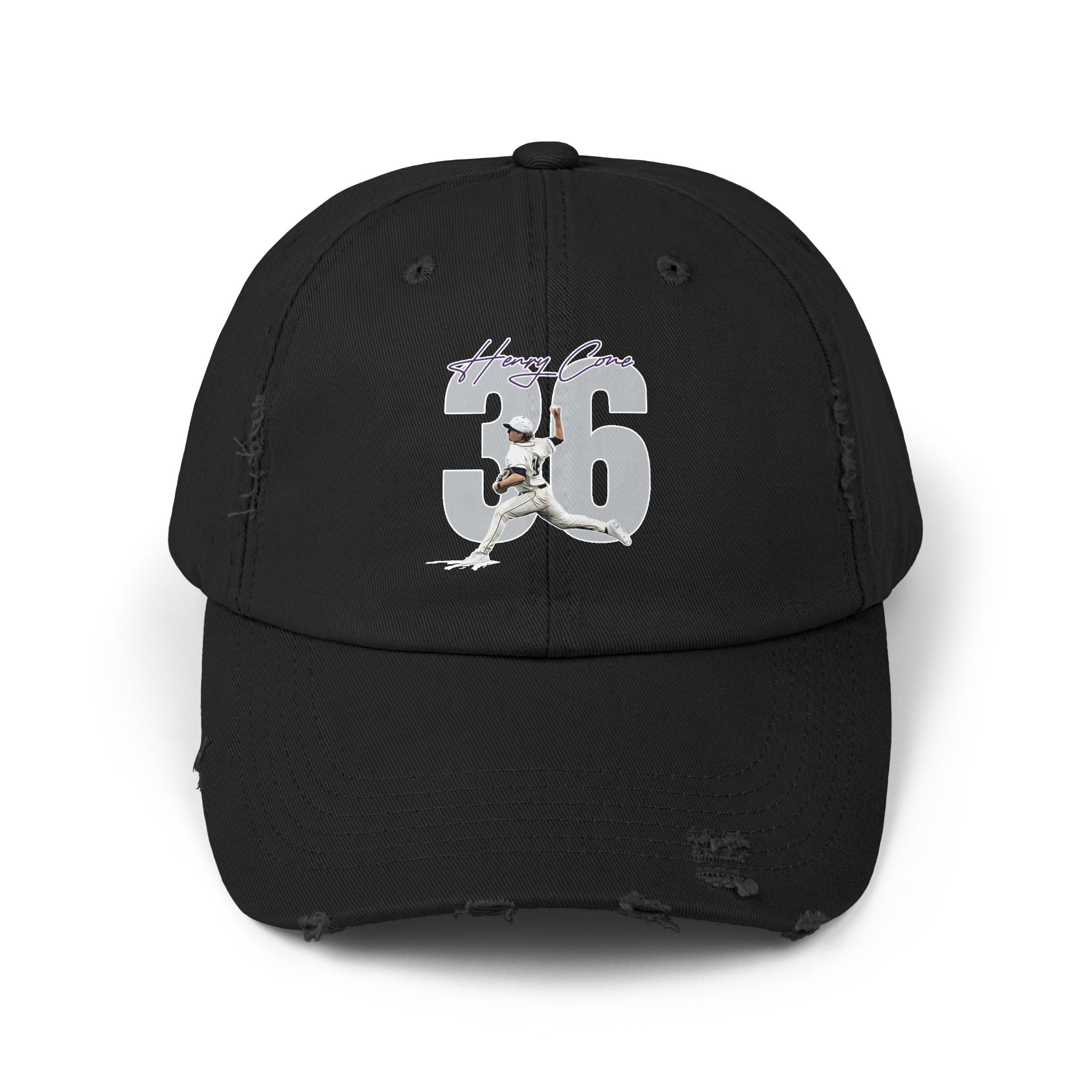 Henry Cone Distressed Dad Cap