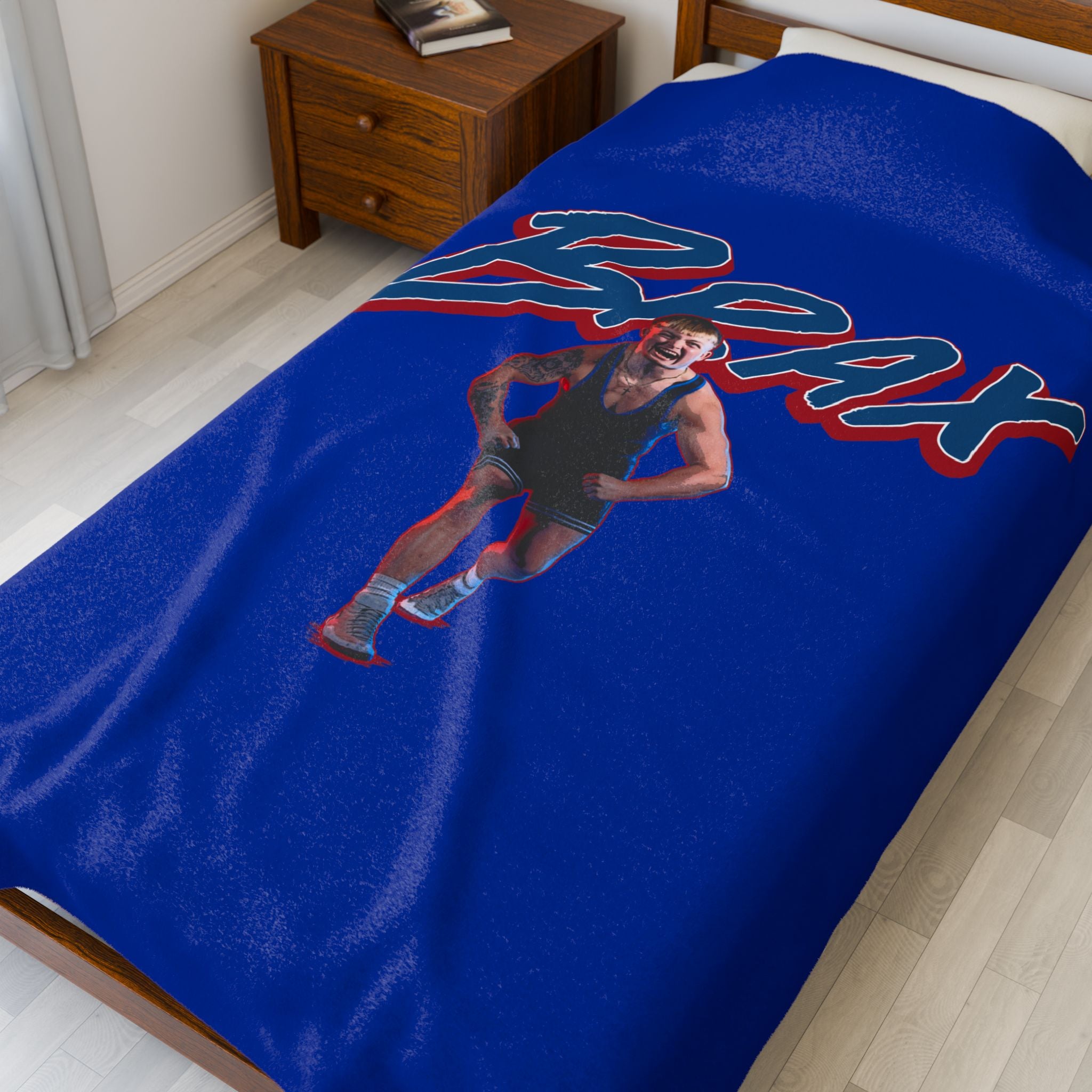 Braxton Robertson Velveteen Plush Blanket
