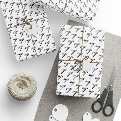 MyPlayer Branded Wrapping Paper (White)
