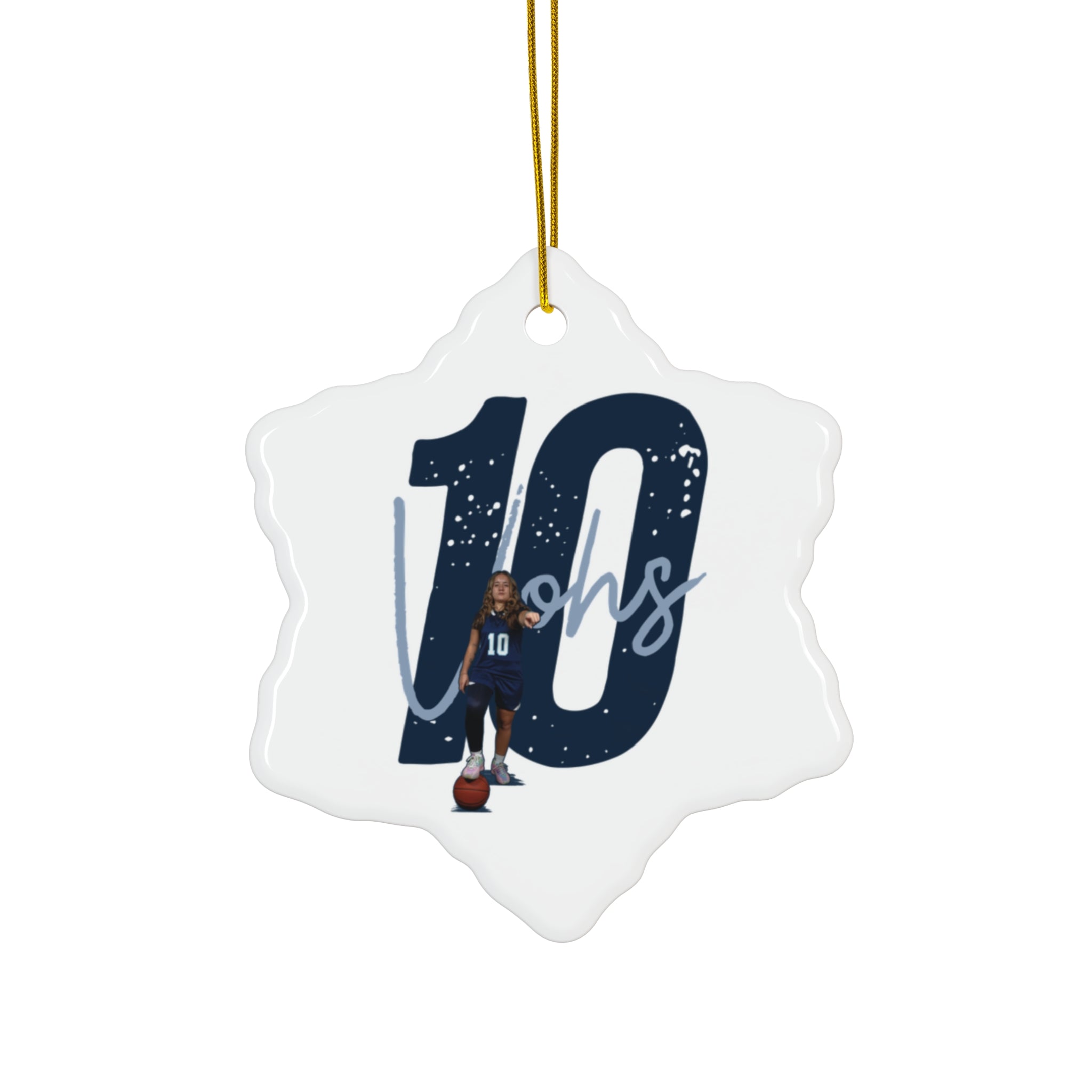 Vanessa Vohs Ceramic Ornament
