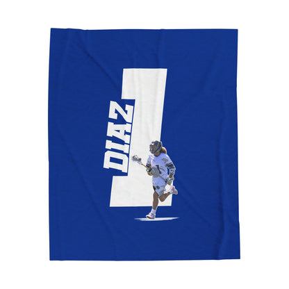 Elijah Diaz Velveteen Plush Blanket