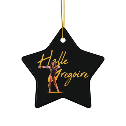 Halle Gregoire Ceramic Ornament