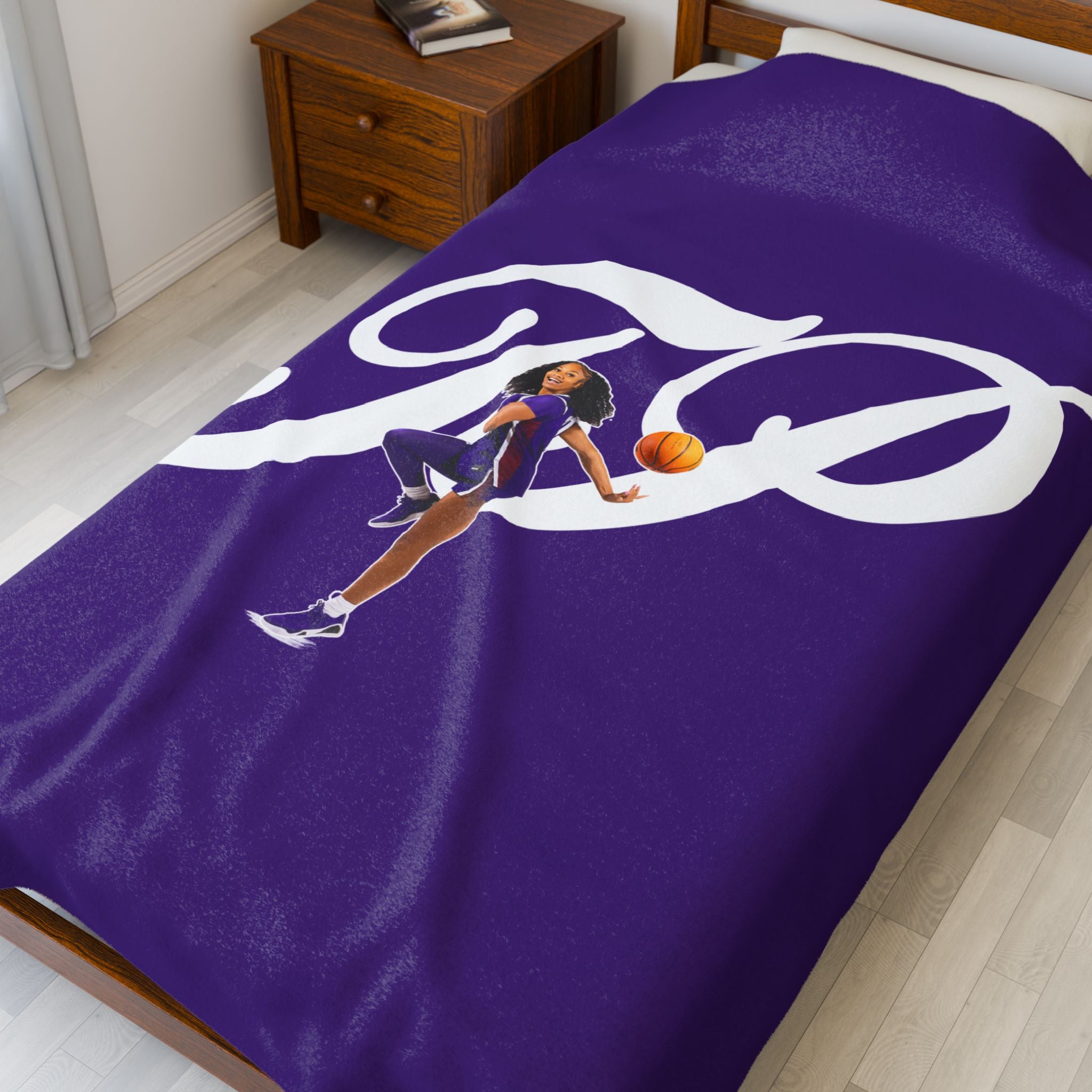 Taliyah Parker Velveteen Plush Blanket