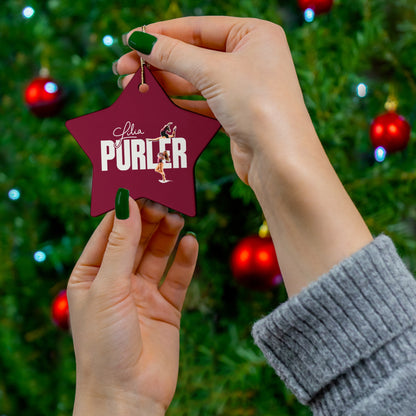 Lilia Purler Ceramic Ornament