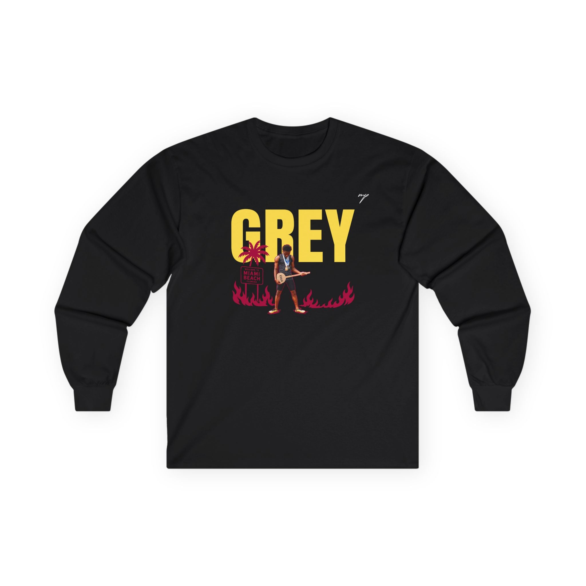 Eyan Grey Long Sleeve