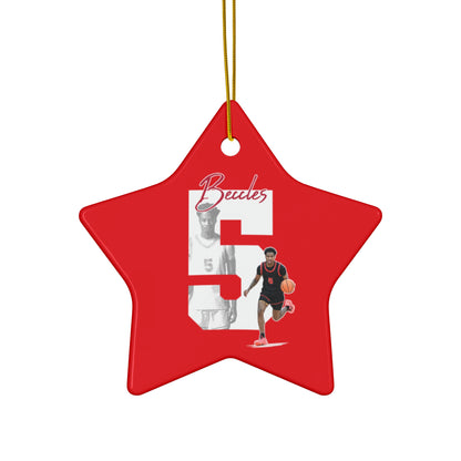 Jacob Beccles Ceramic Ornament