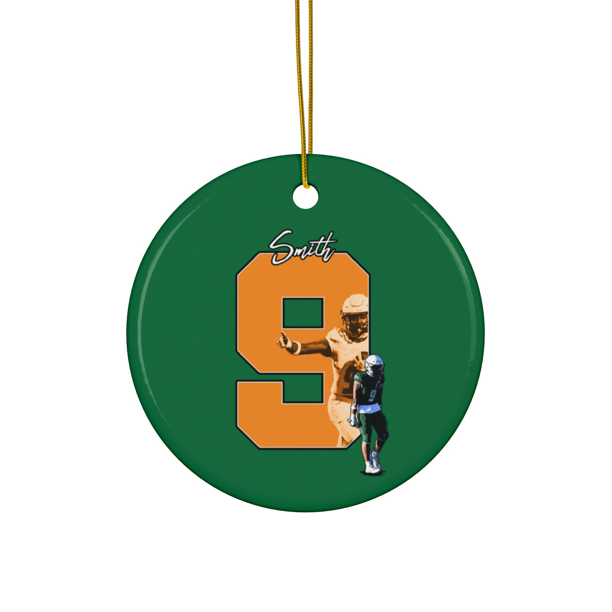 Jordan Smith Ceramic Ornament