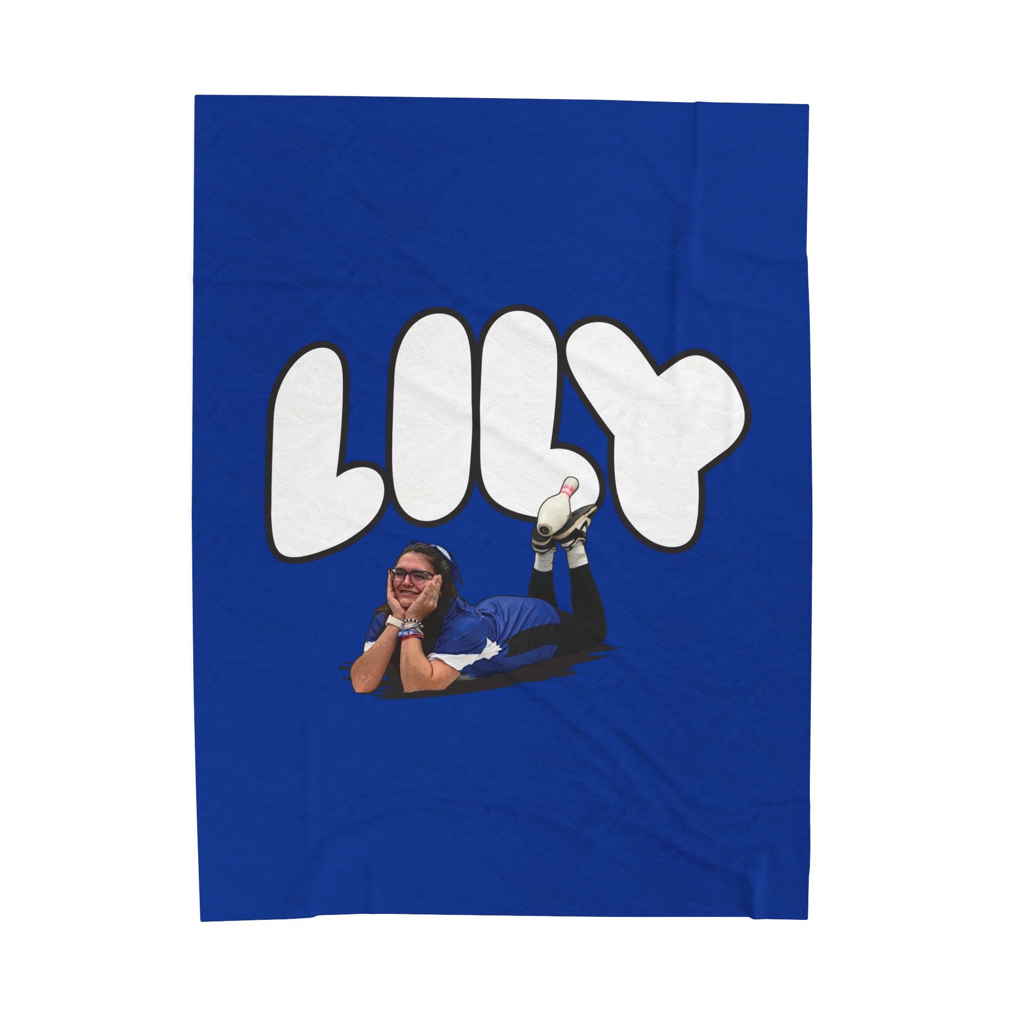 Lily Robinson Velveteen Plush Blanket