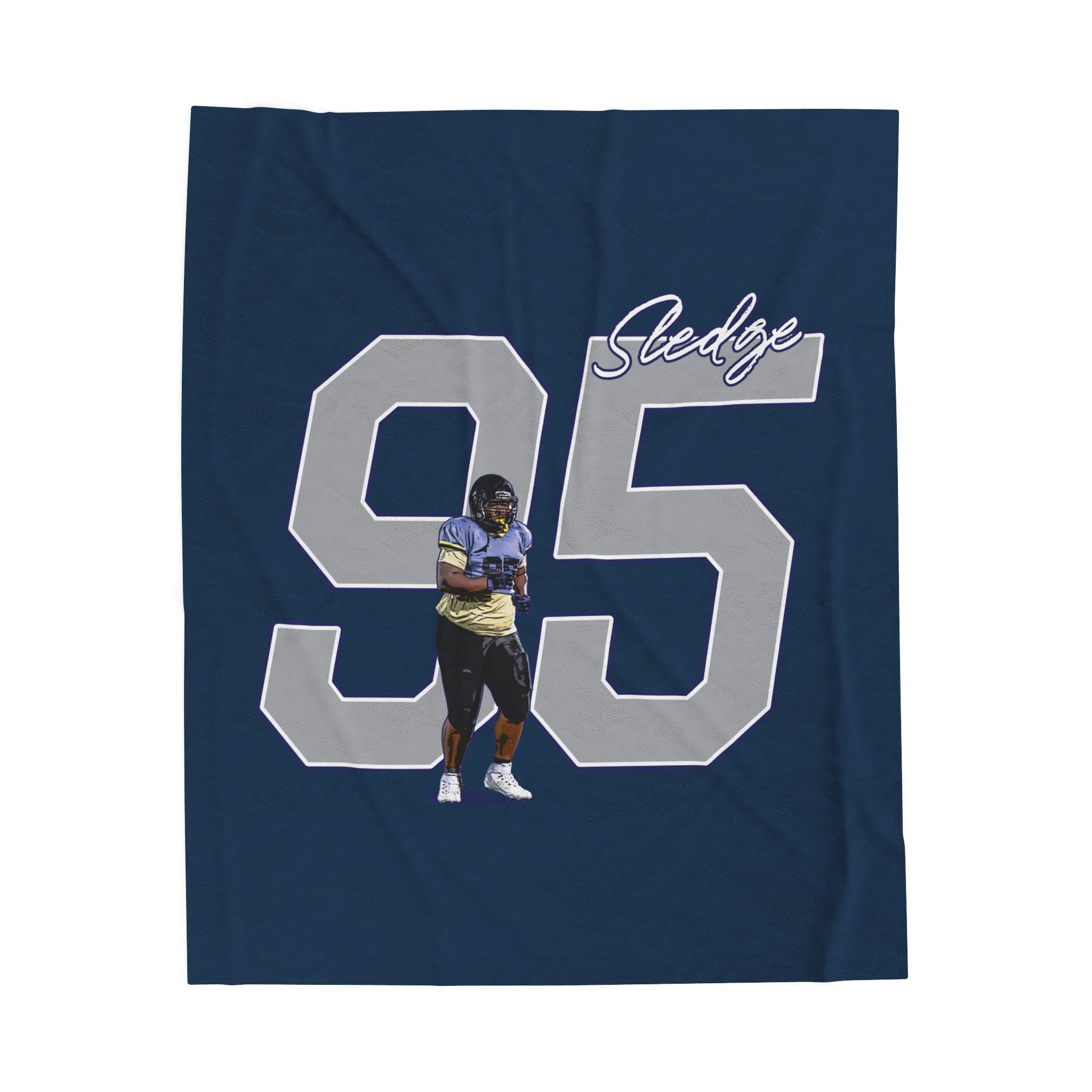 Cam Sledge Velveteen Plush Blanket