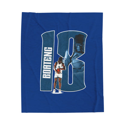 Jeremiah Boateng Velveteen Plush Blanket