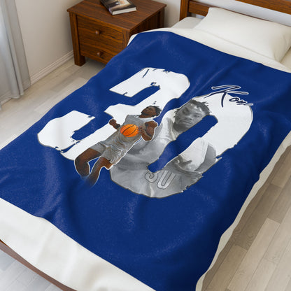 Raheem Kone Velveteen Plush Blanket