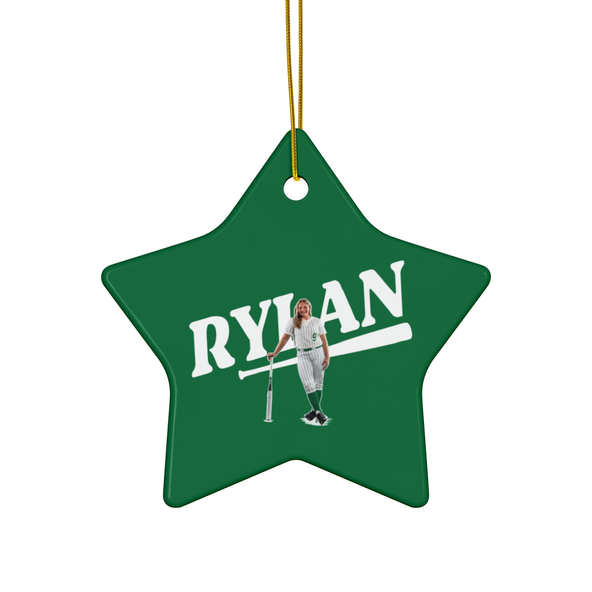 Rylan Miller Ceramic Ornament