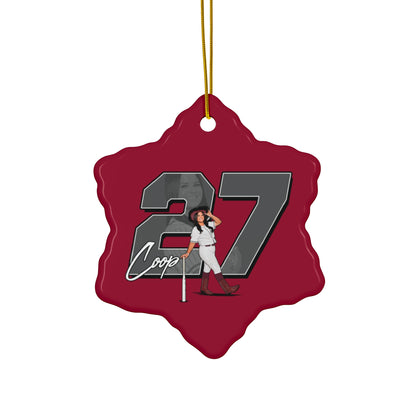 KateLynn Cooper Ceramic Ornament