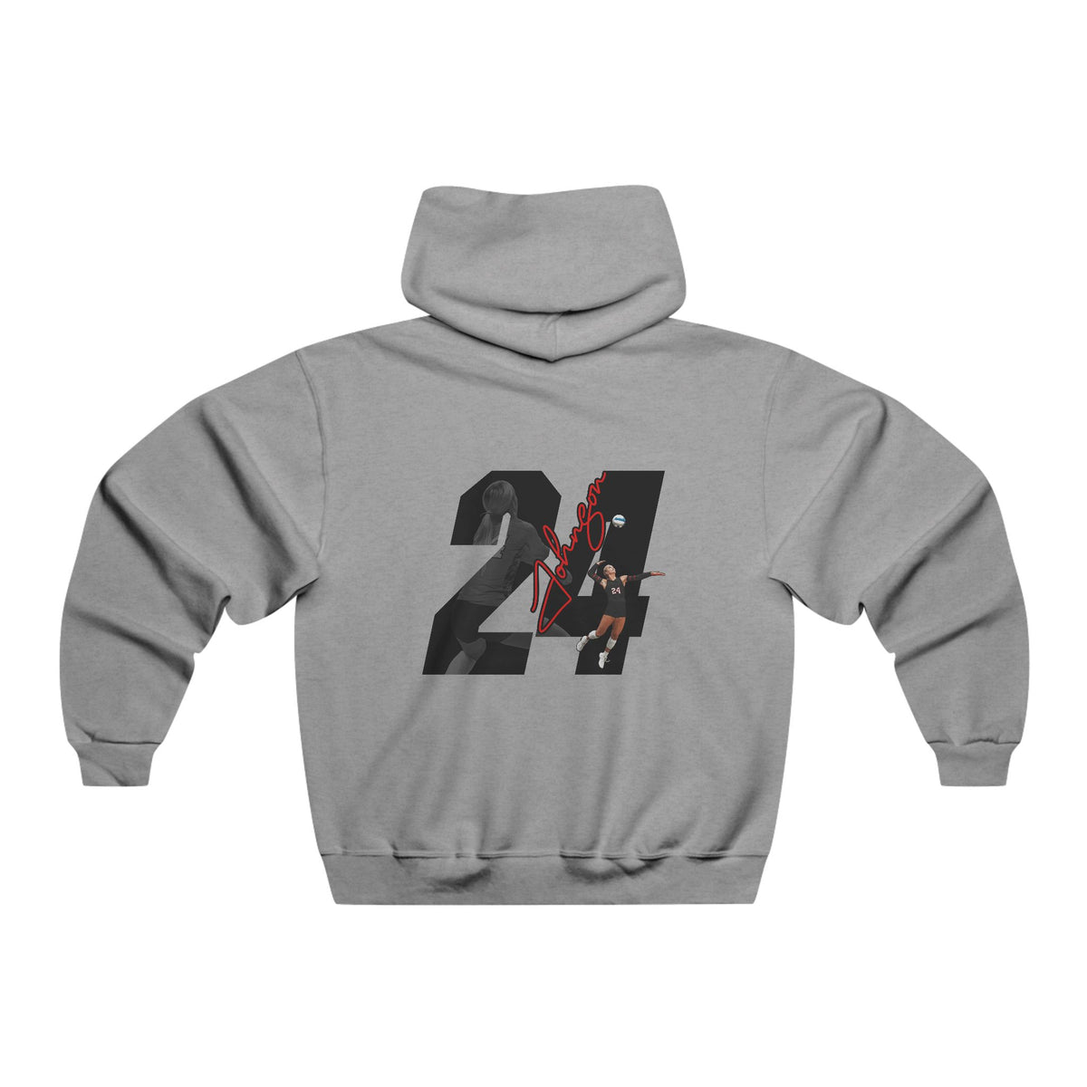 Ava Johnson Vintage Hoodie (Front + Back)