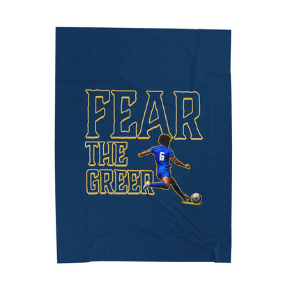 Devin Greer Velveteen Plush Blanket