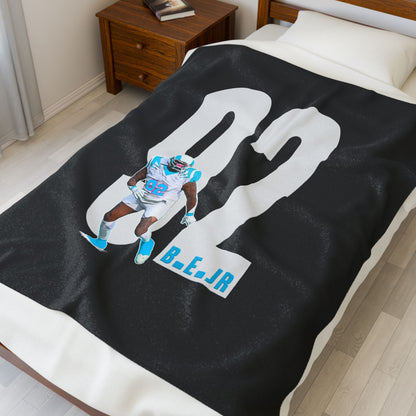 Bobby Echols JR Velveteen Plush Blanket