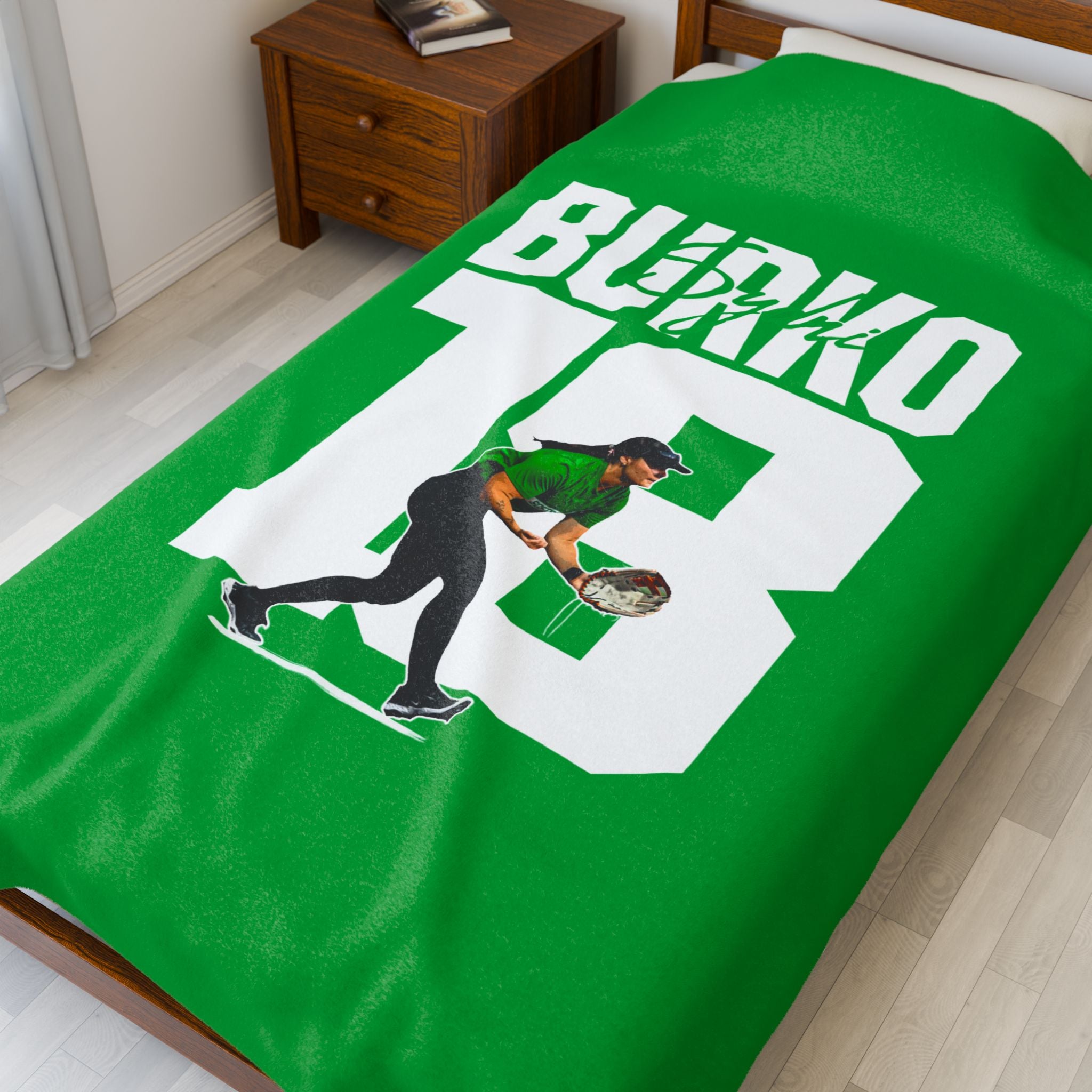 Sydni Burko Velveteen Plush Blanket