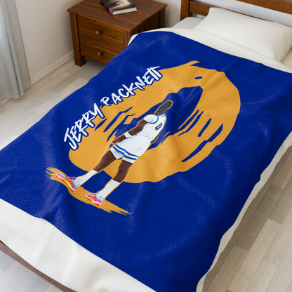 Jerry Packnett Velveteen Plush Blanket