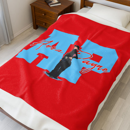 Anna Payne Velveteen Plush Blanket