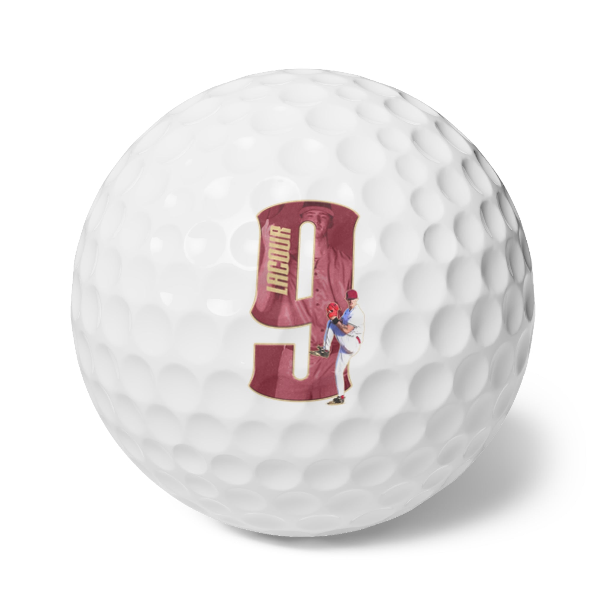 Bryant Lacour Golf Balls, 6pc