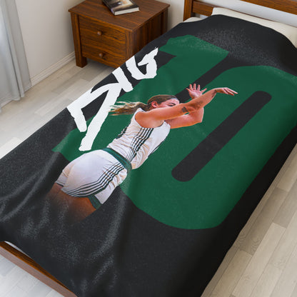Delaney Reeg Velveteen Plush Blanket