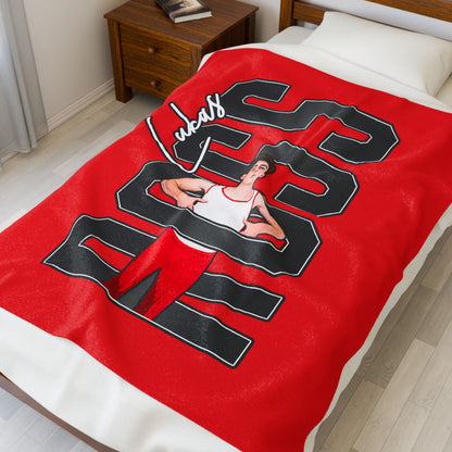 Lukas Ross Velveteen Plush Blanket