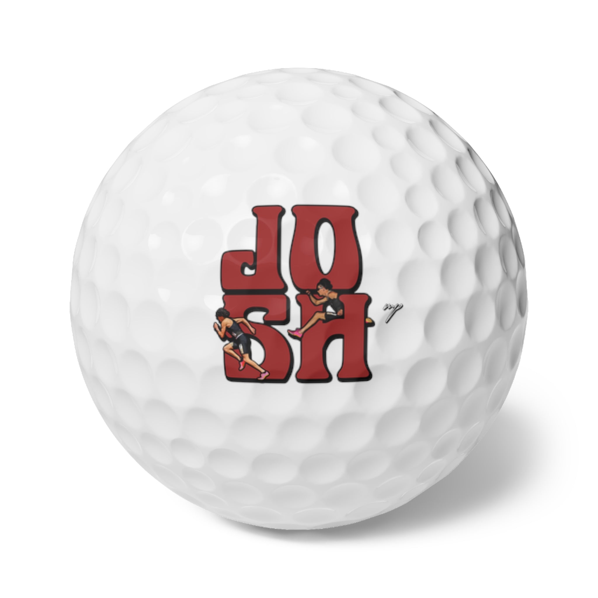 Josh Marlin Golf Balls, 6pc