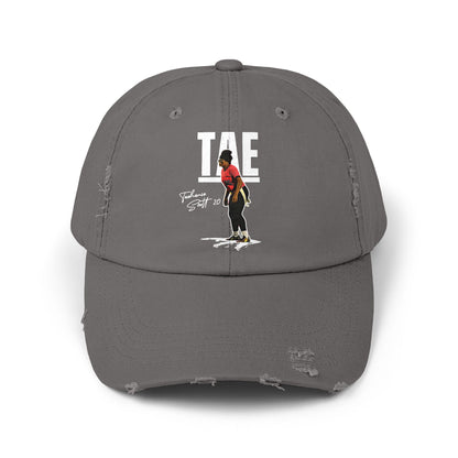 Taehanie Scott Distressed Dad Cap