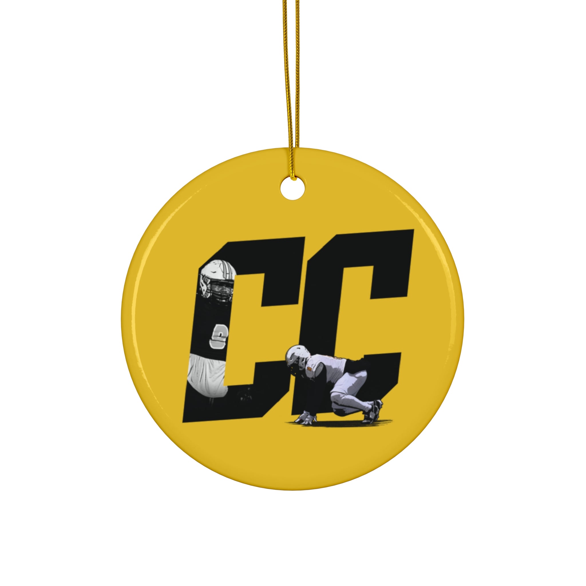 Carson Combs Ceramic Ornament