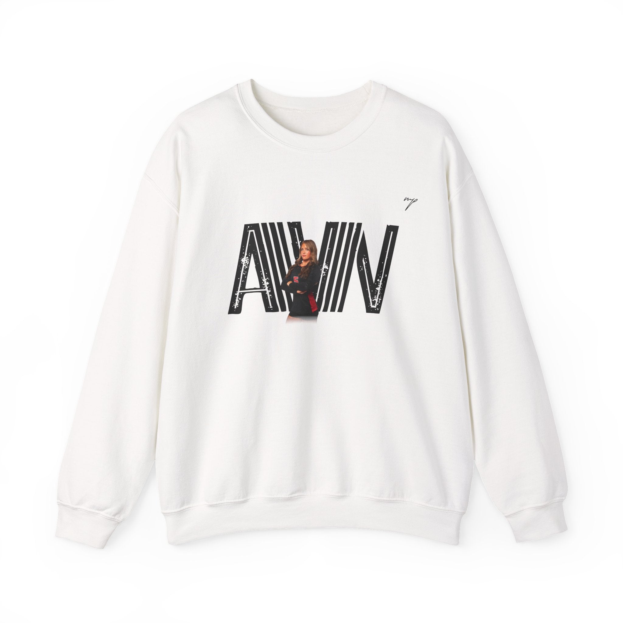 Amelia White Crewneck