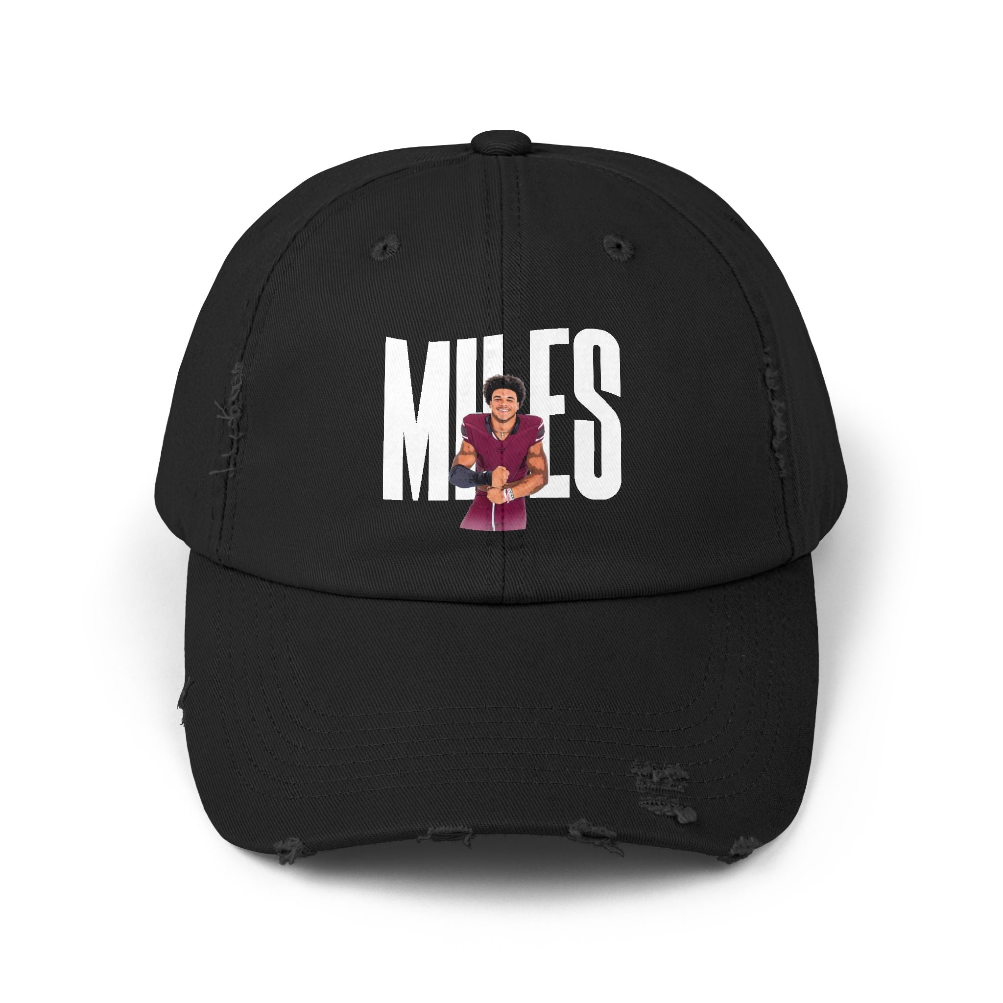 Miles Wash Distressed Dad Cap