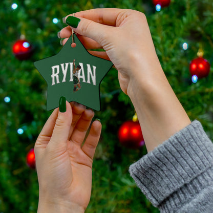 Rylan Milian Ceramic Ornament