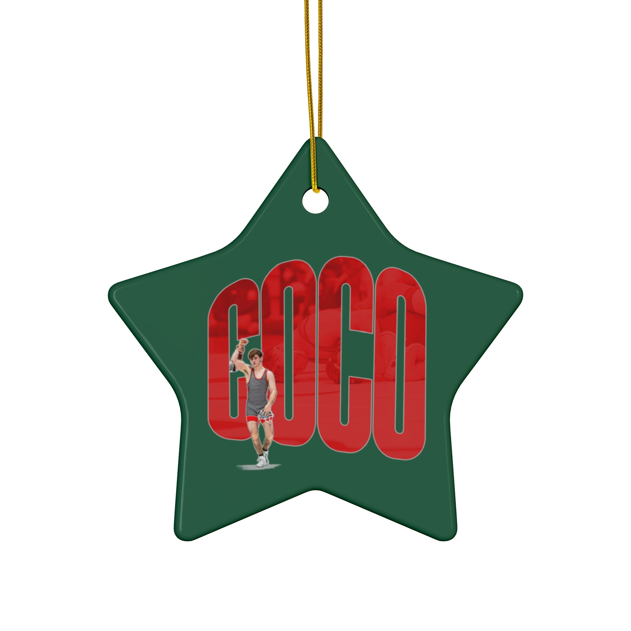 Cole Faircloth Ceramic Ornament