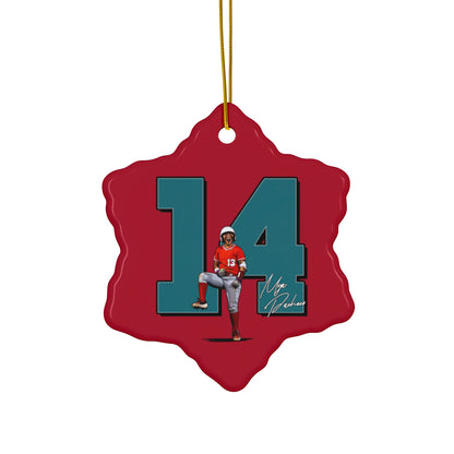 Mya Pacheco Ceramic Ornament