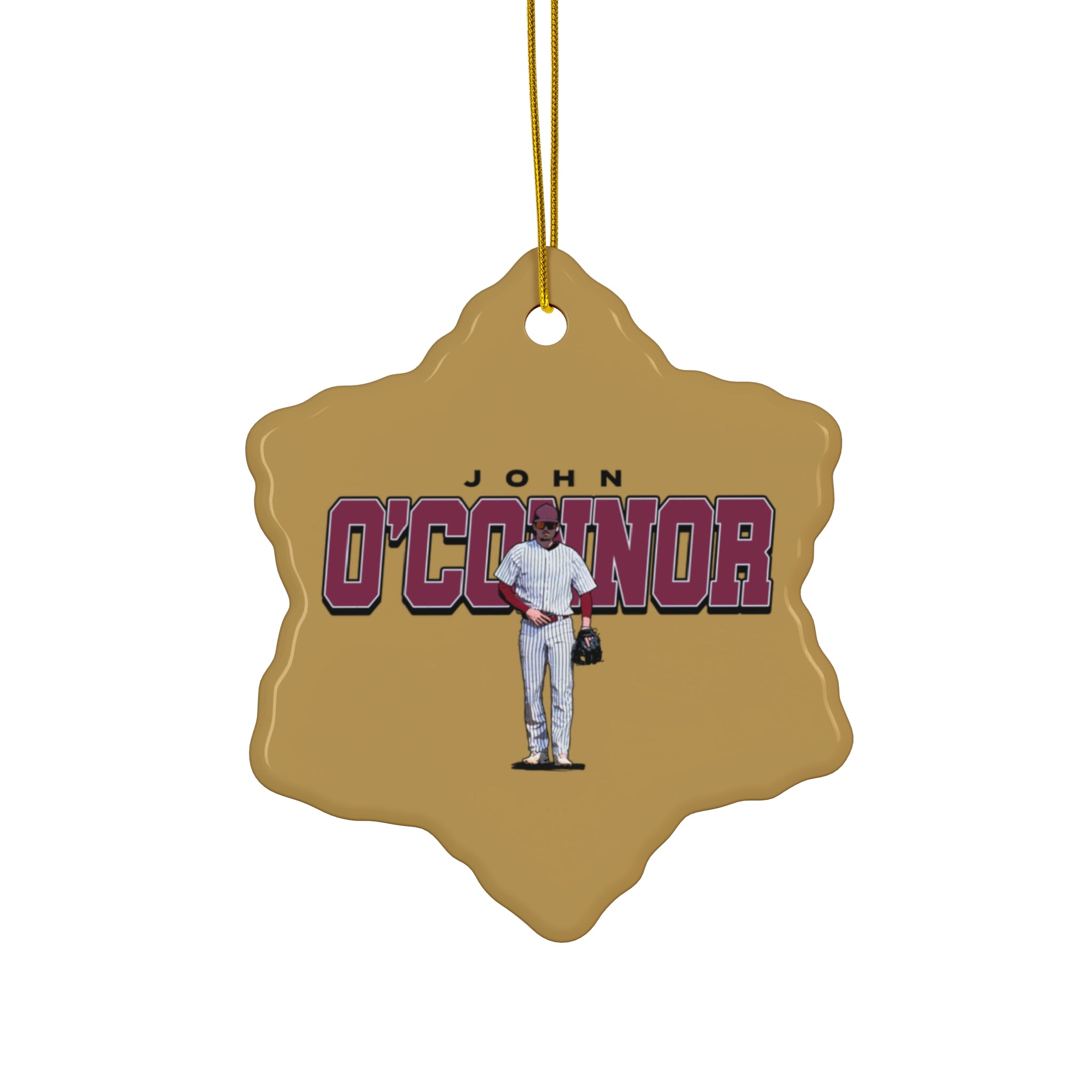 John O'Connor Ceramic Ornament