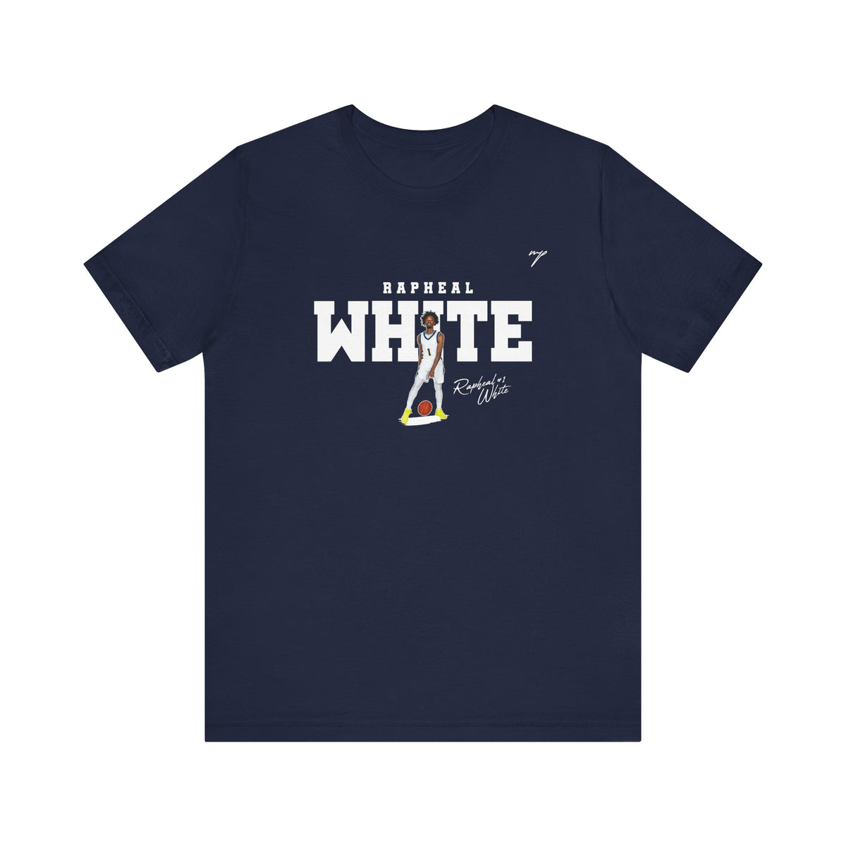 Rapheal White Graphic Tee