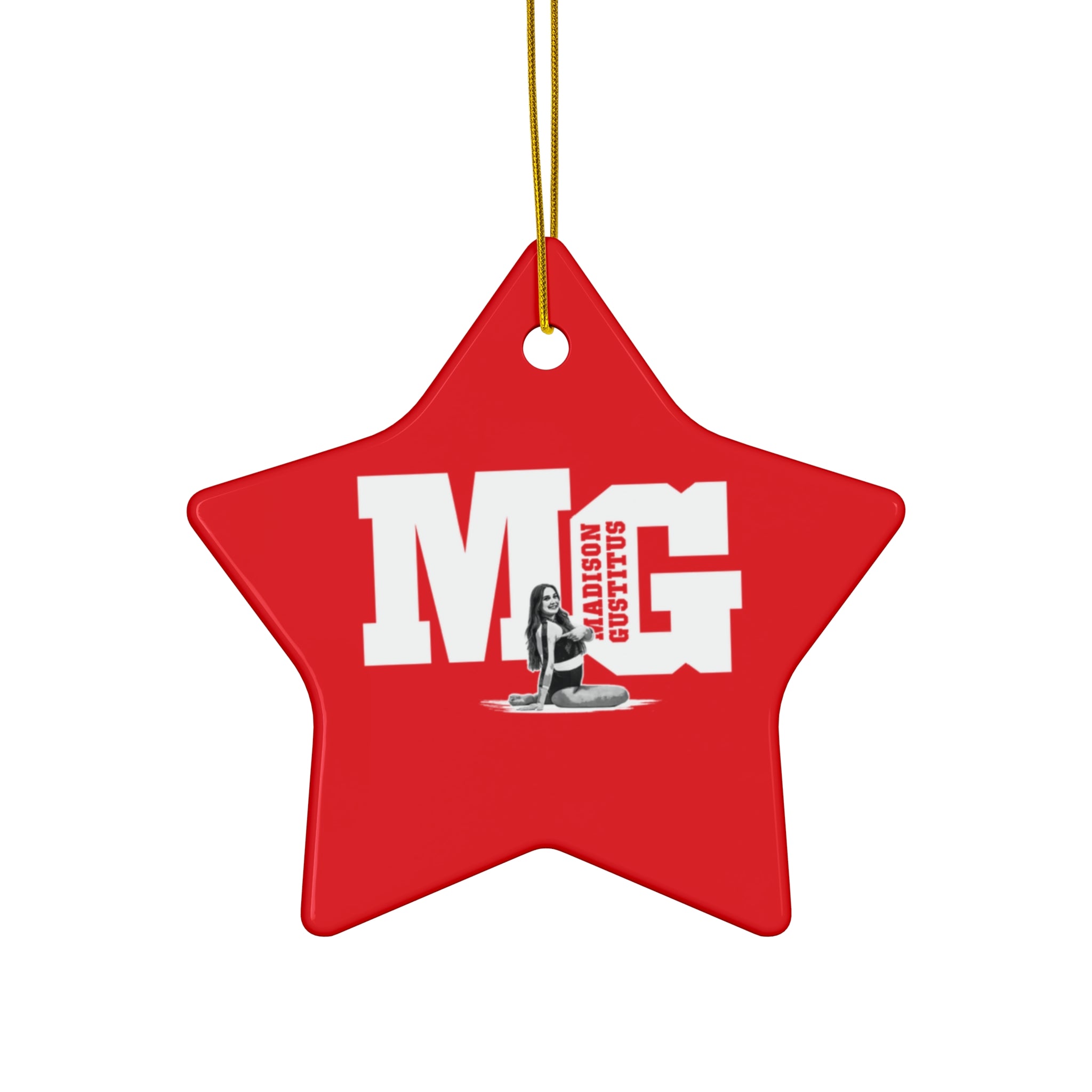 Madison Gustitus Ceramic Ornament