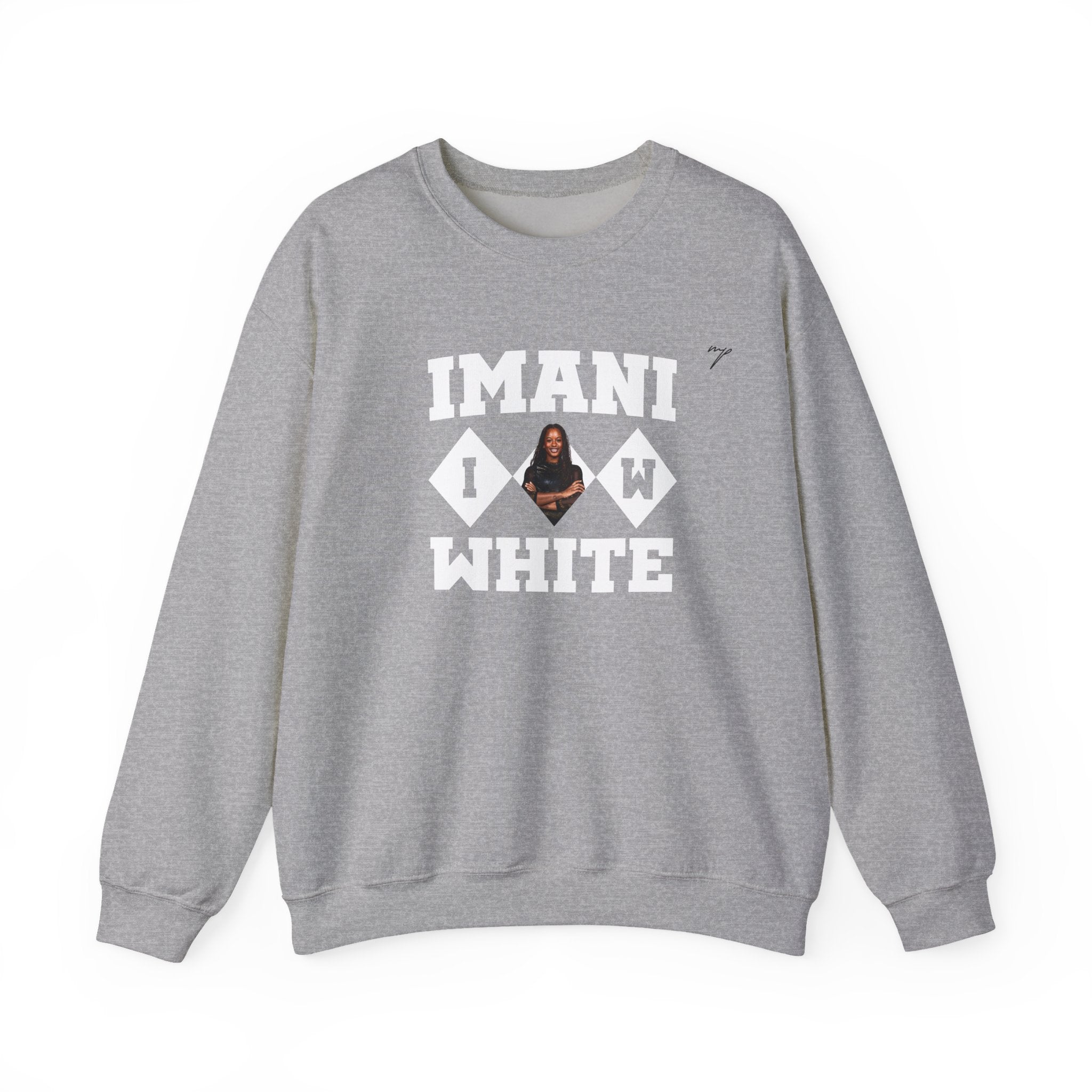 Imani White Crewneck